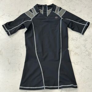 Intelliskin Eve Foundation Top Short Sleeve Compression Posture Size Large